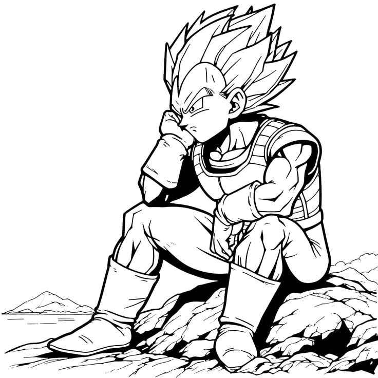 Vegeta Ausmalbilder 696