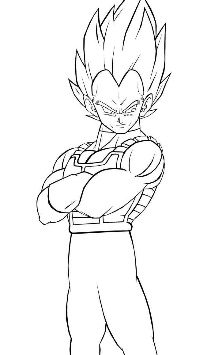 Vegeta Ausmalbilder 878