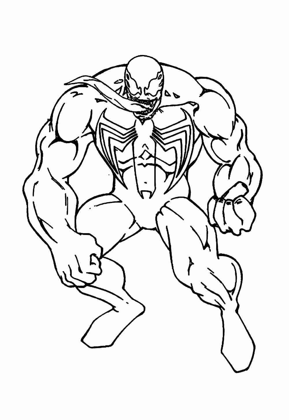 Venom Ausmalbilder 030