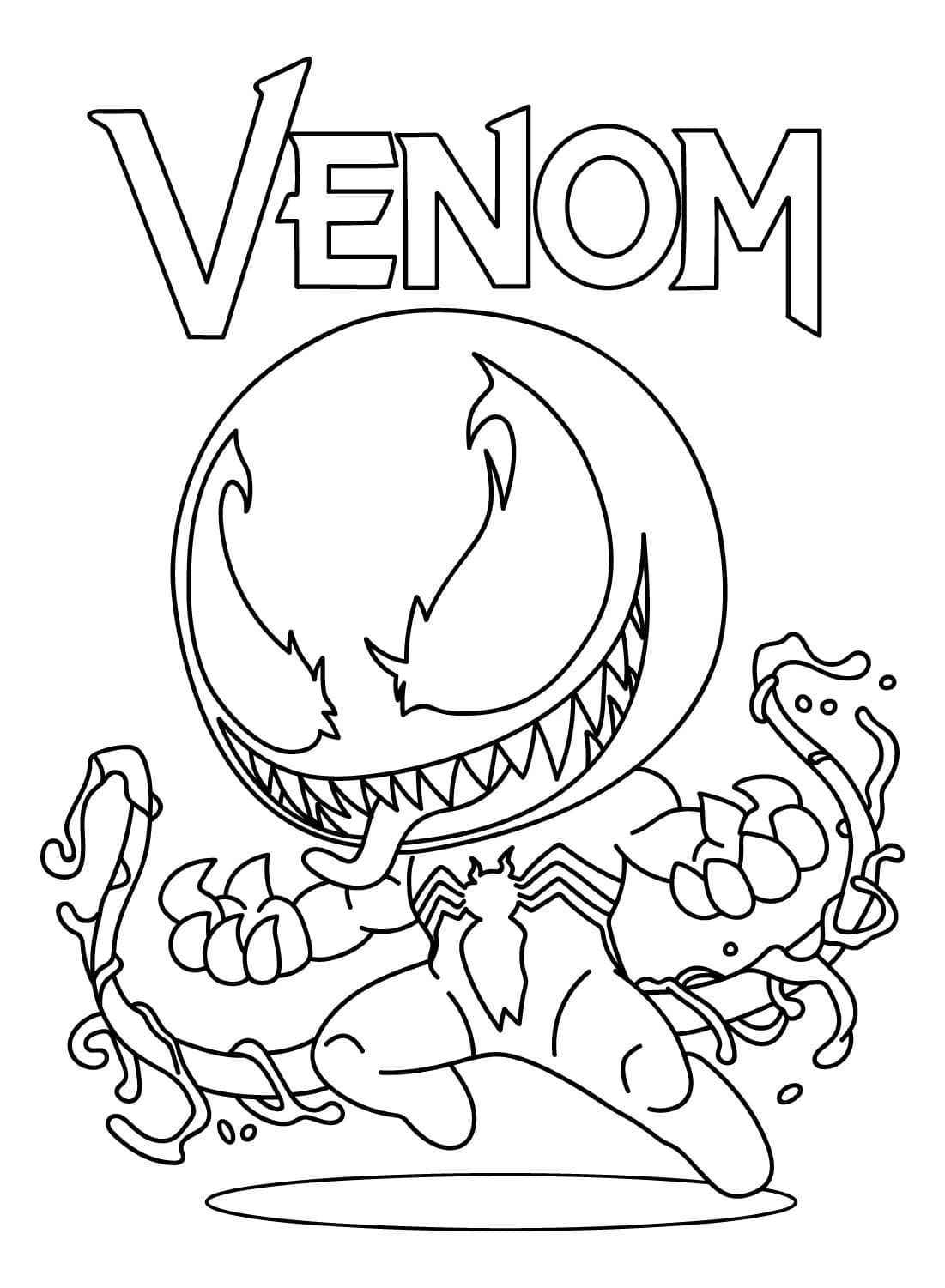 Venom Ausmalbilder 132