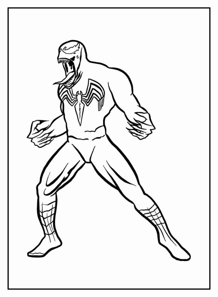 Venom Ausmalbilder 262