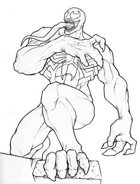 Venom Ausmalbilder 396