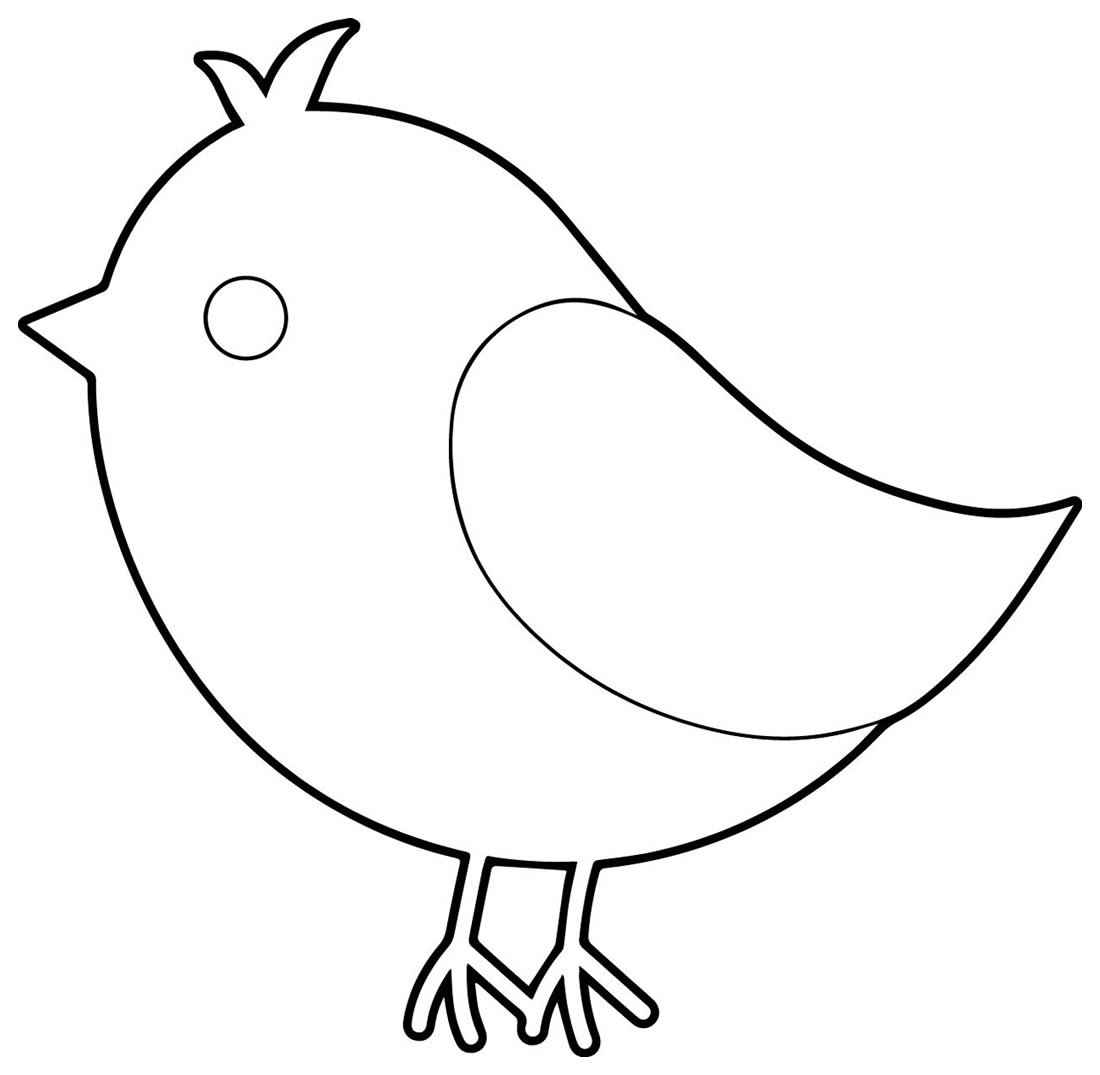 Vögel Ausmalbilder 135