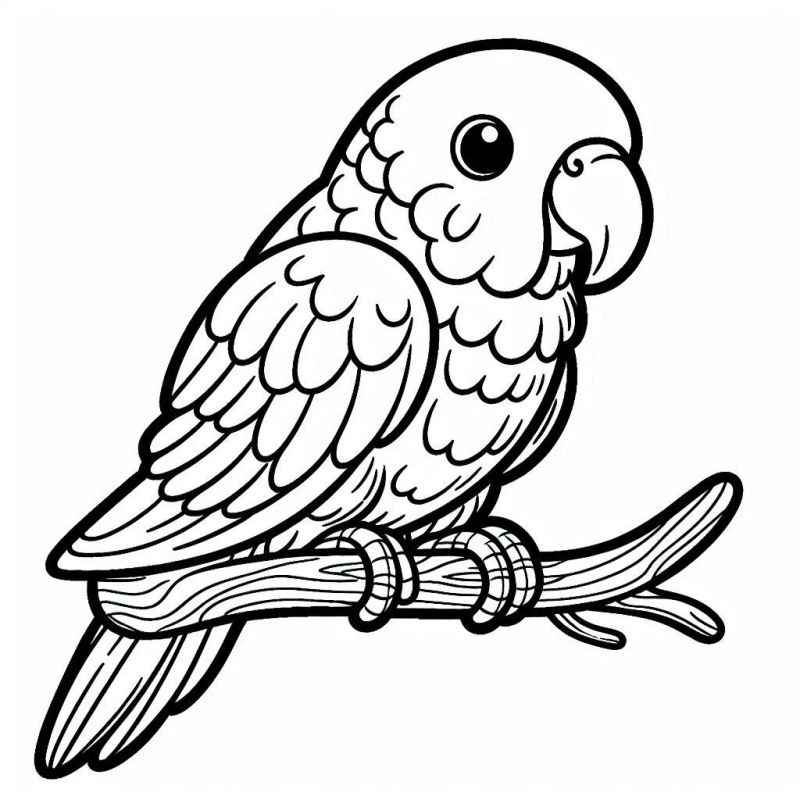 Vögel Ausmalbilder 138