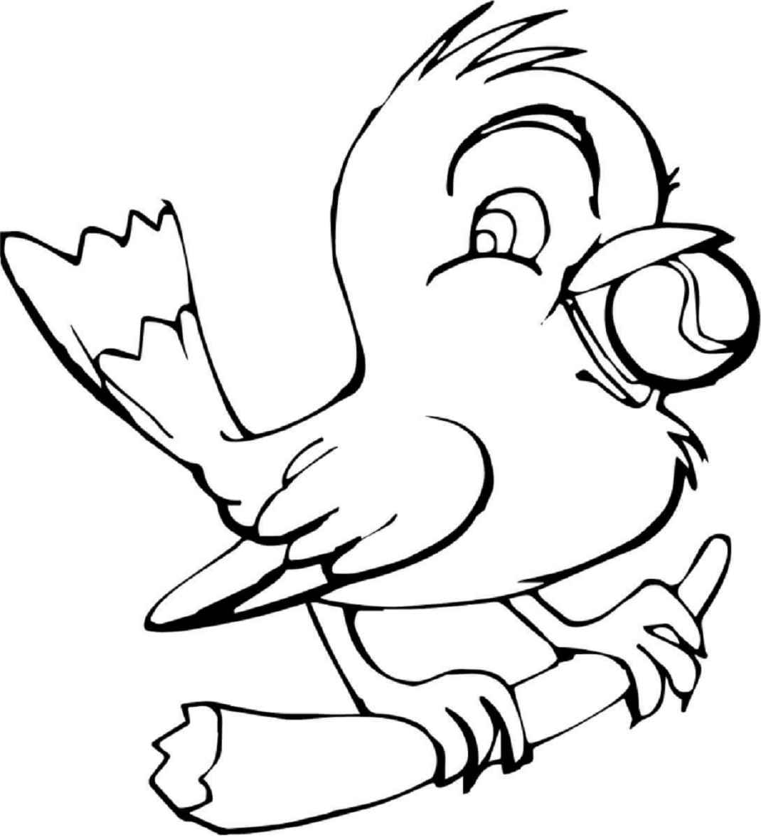 Vögel Ausmalbilder 249