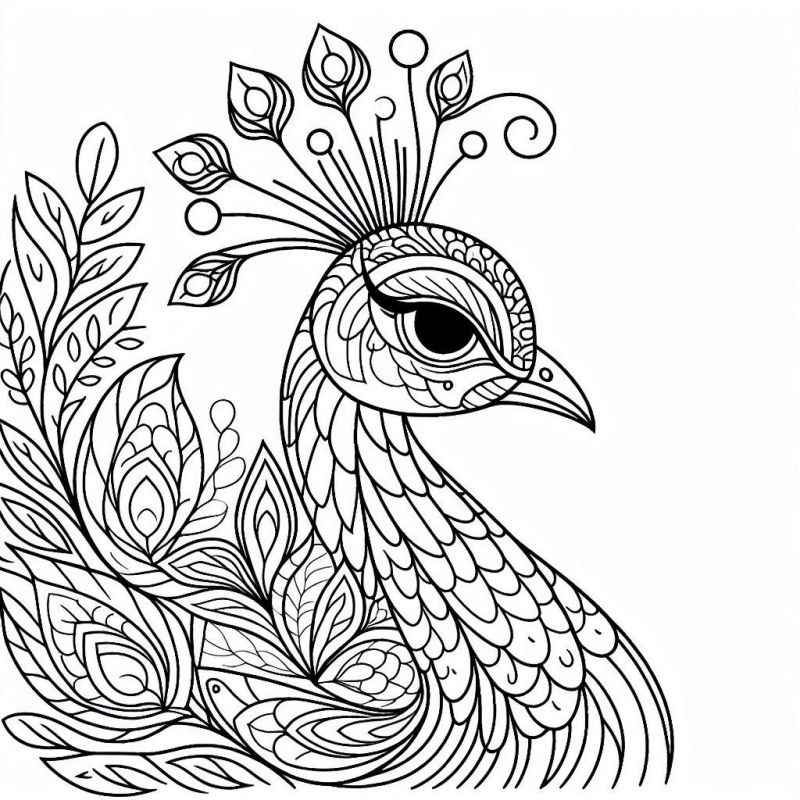 Vögel Ausmalbilder 256