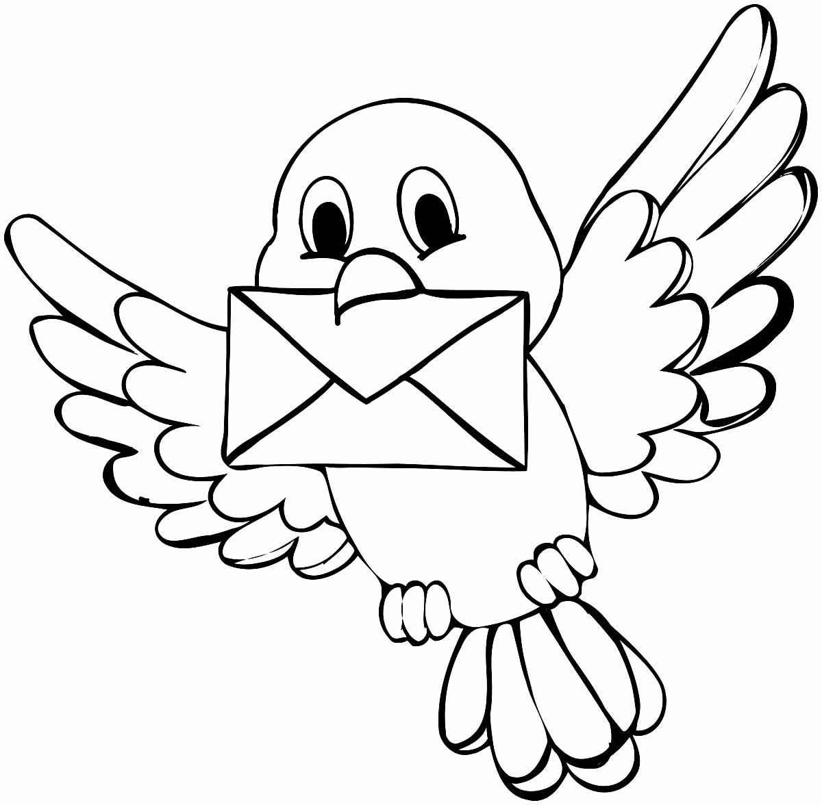 Vögel Ausmalbilder 573