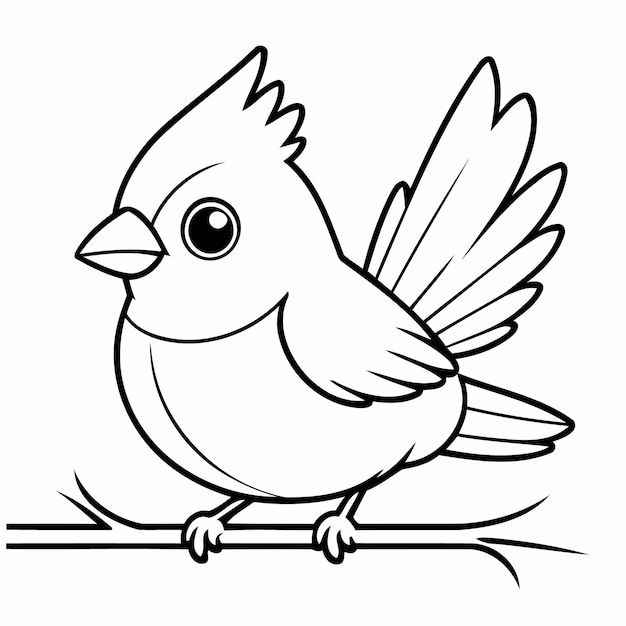 Vögel Ausmalbilder 619