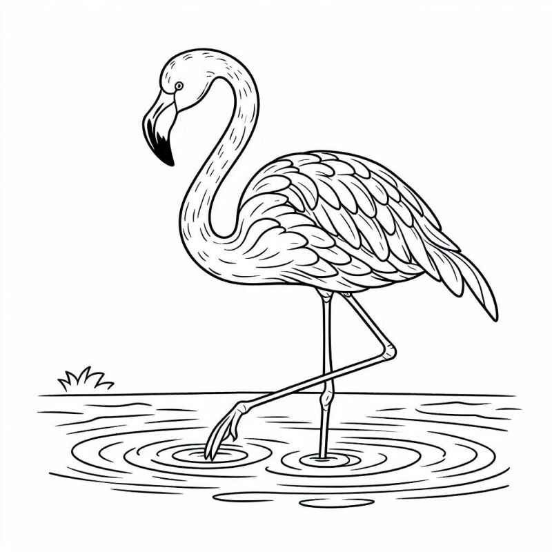 Vögel Ausmalbilder 739