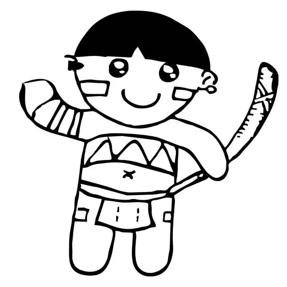 Volkskunde Ausmalbilder 397