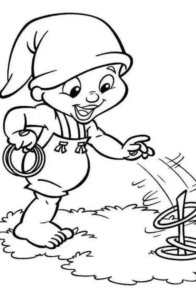 Volkskunde Ausmalbilder 478