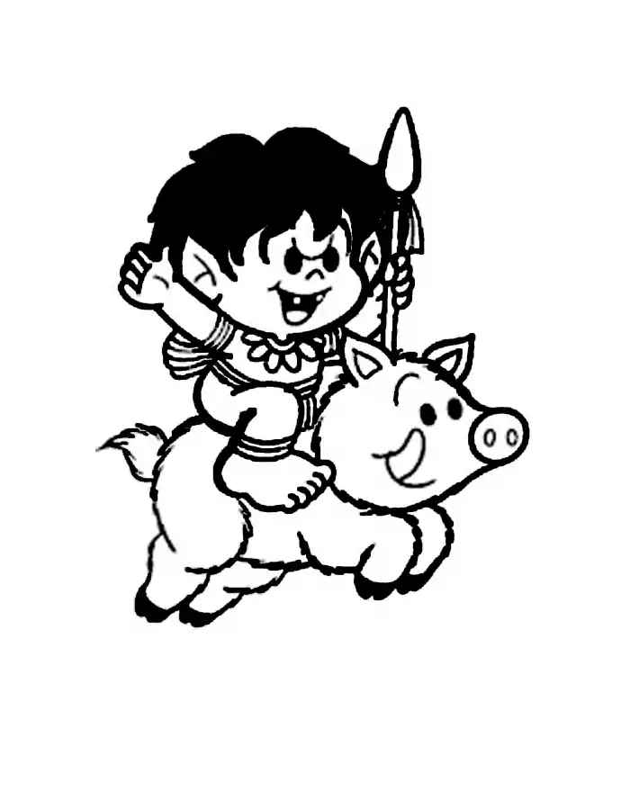 Volkskunde Ausmalbilder 991