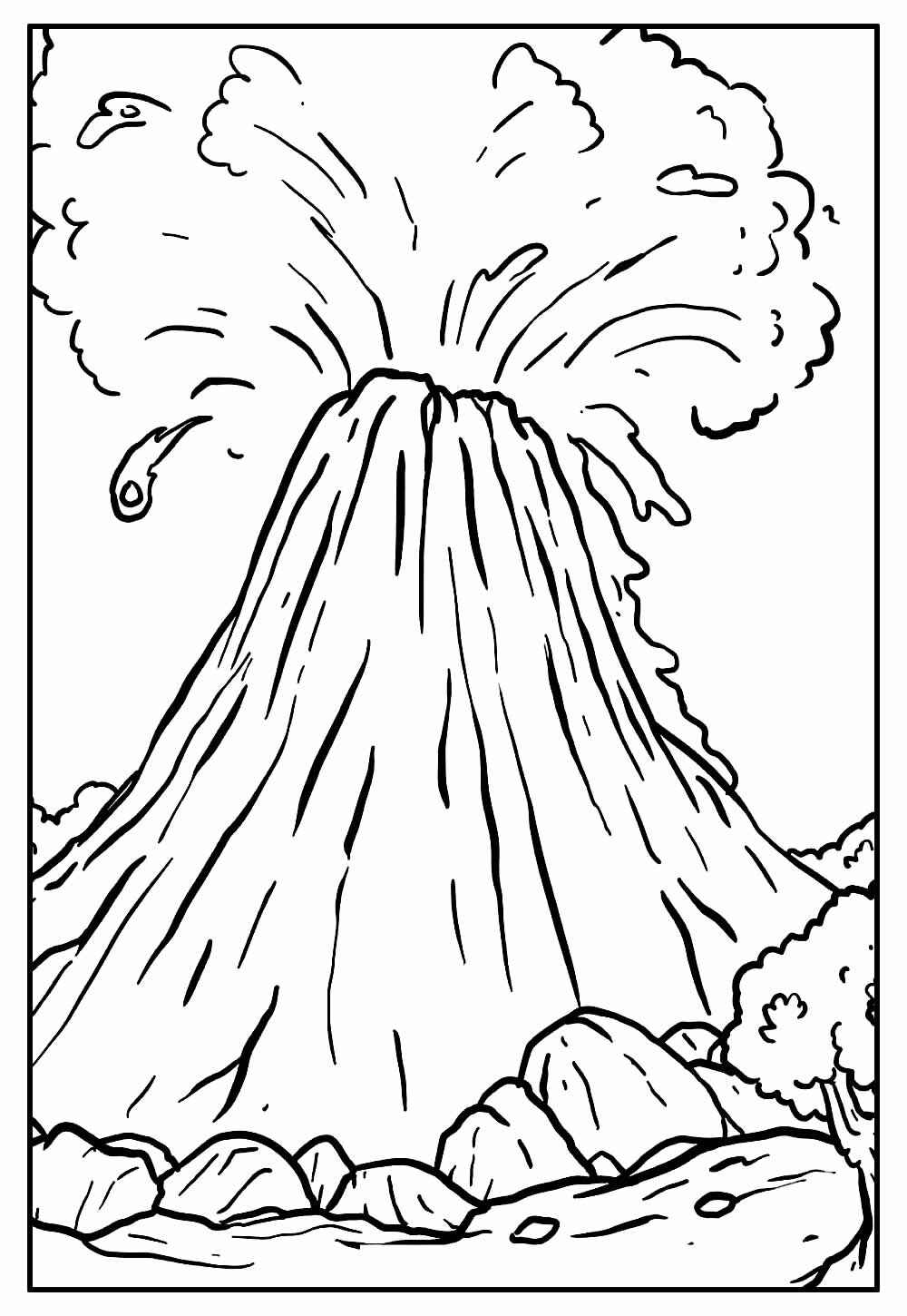 Vulkan Ausmalbilder 113