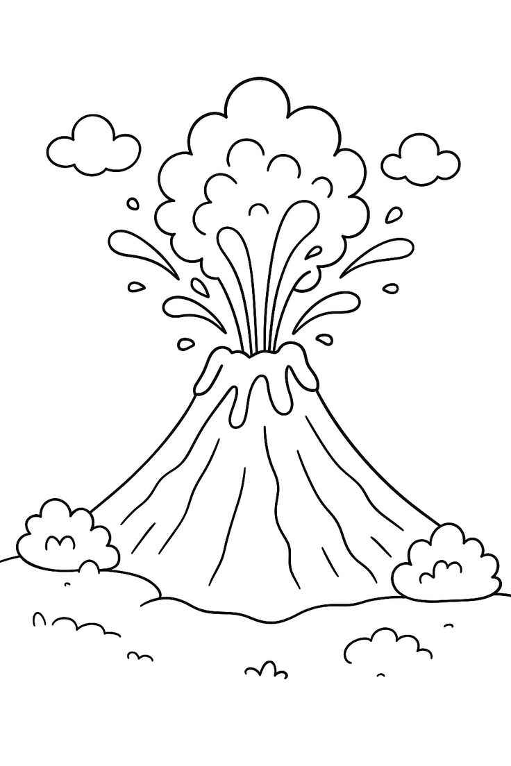 Vulkan Ausmalbilder 653