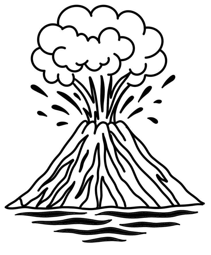 Vulkan Ausmalbilder 714