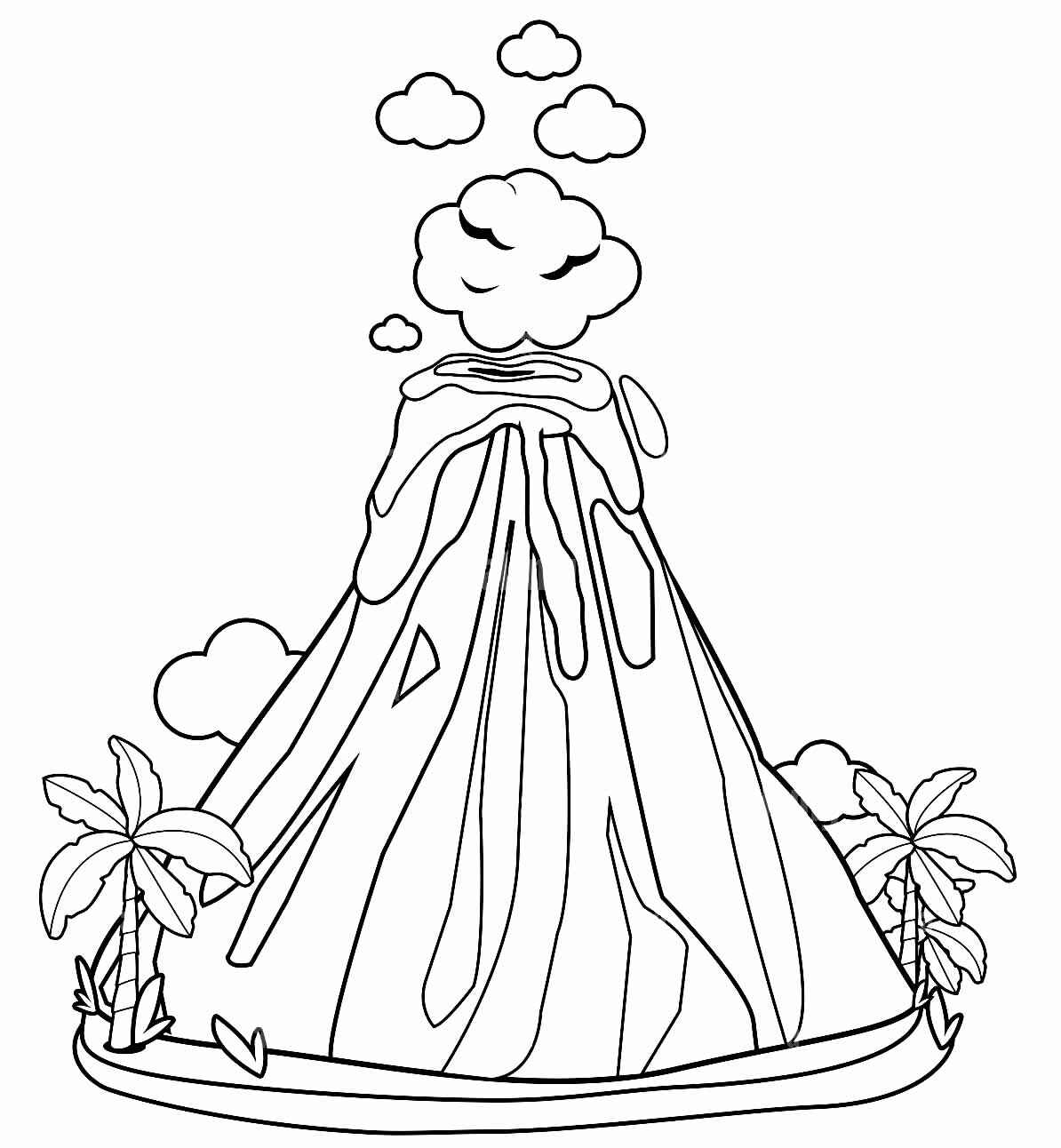 Vulkan Ausmalbilder 740