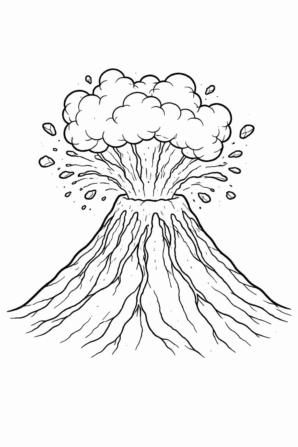 Vulkan Ausmalbilder 813