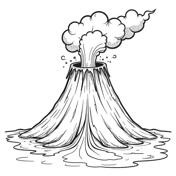 Vulkan Ausmalbilder 929