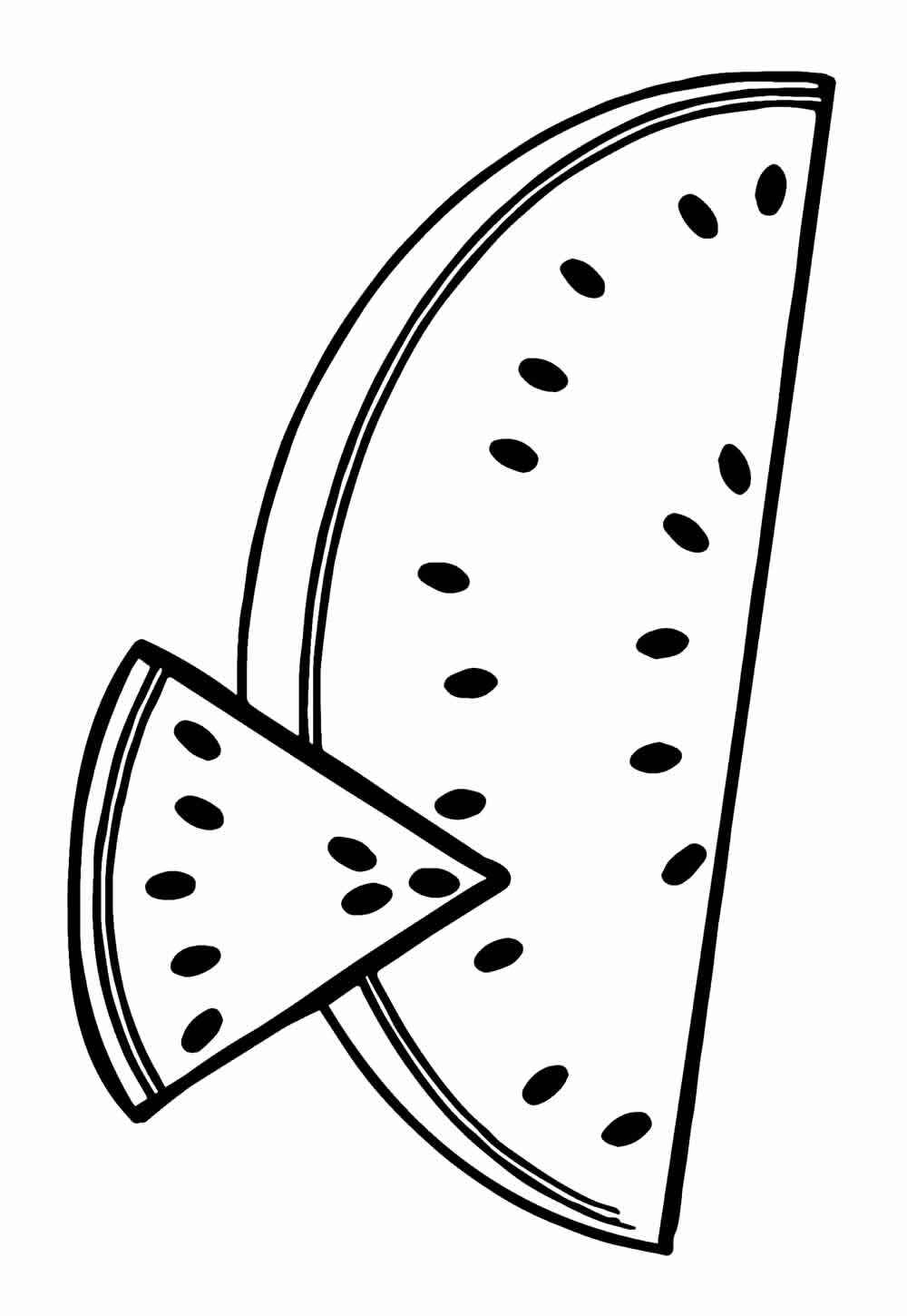 Wassermelone Ausmalbilder 104