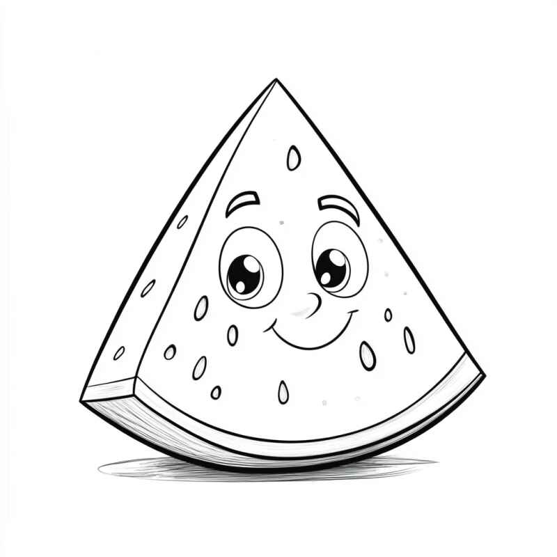 Wassermelone Ausmalbilder 906