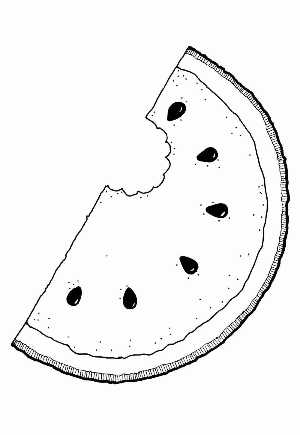 Wassermelone Ausmalbilder 931