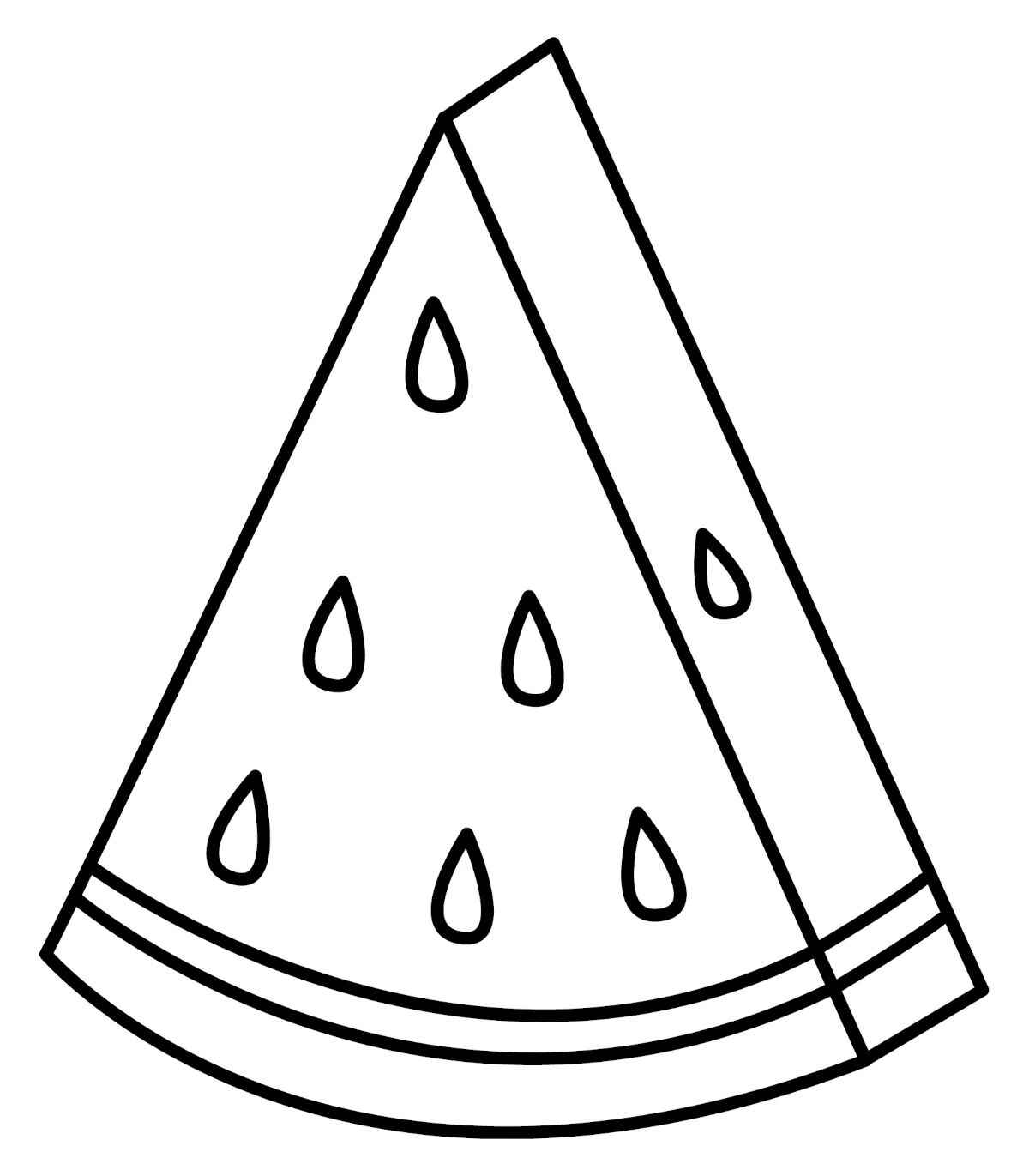 Wassermelone Ausmalbilder 962