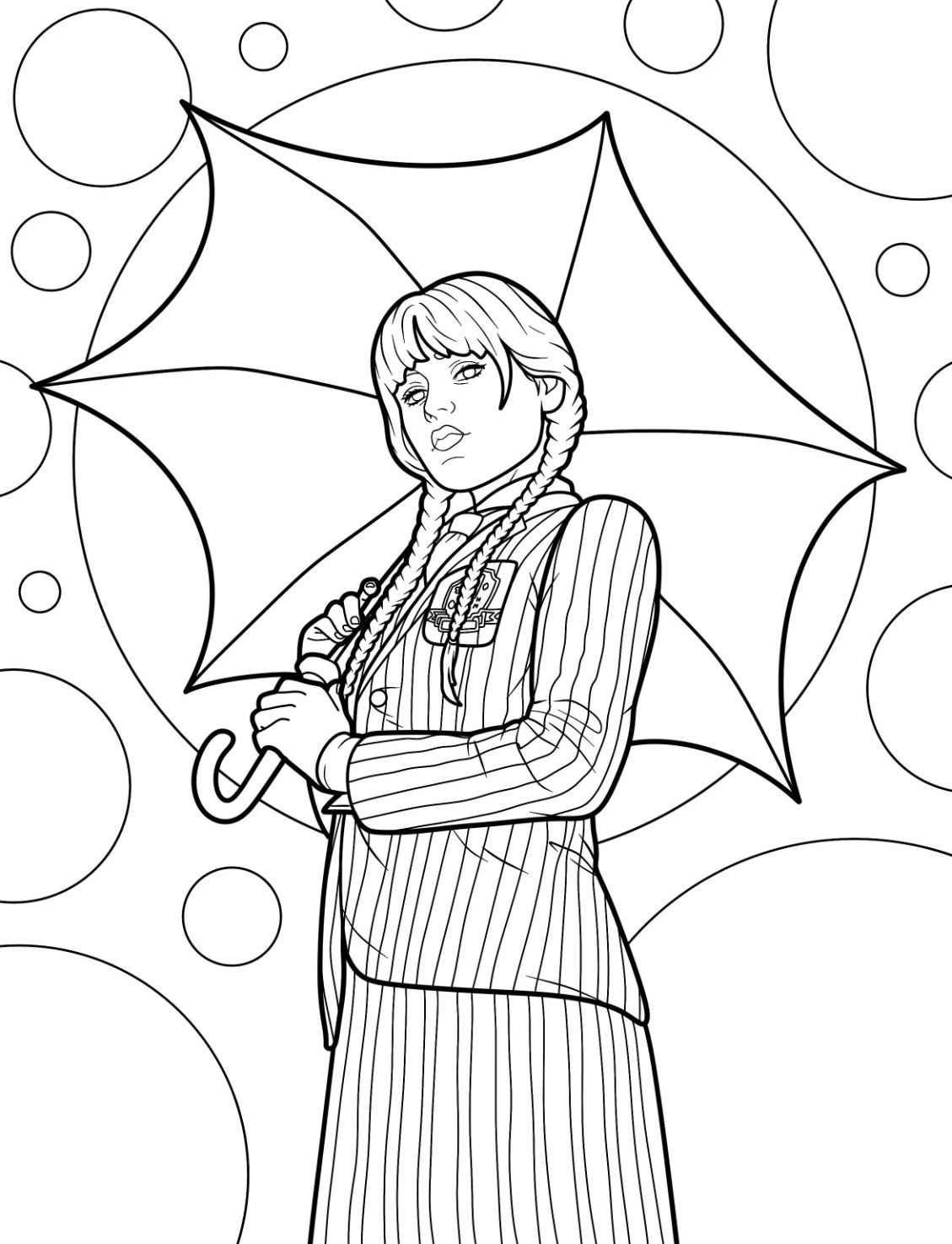 Wednesday Ausmalbilder 287