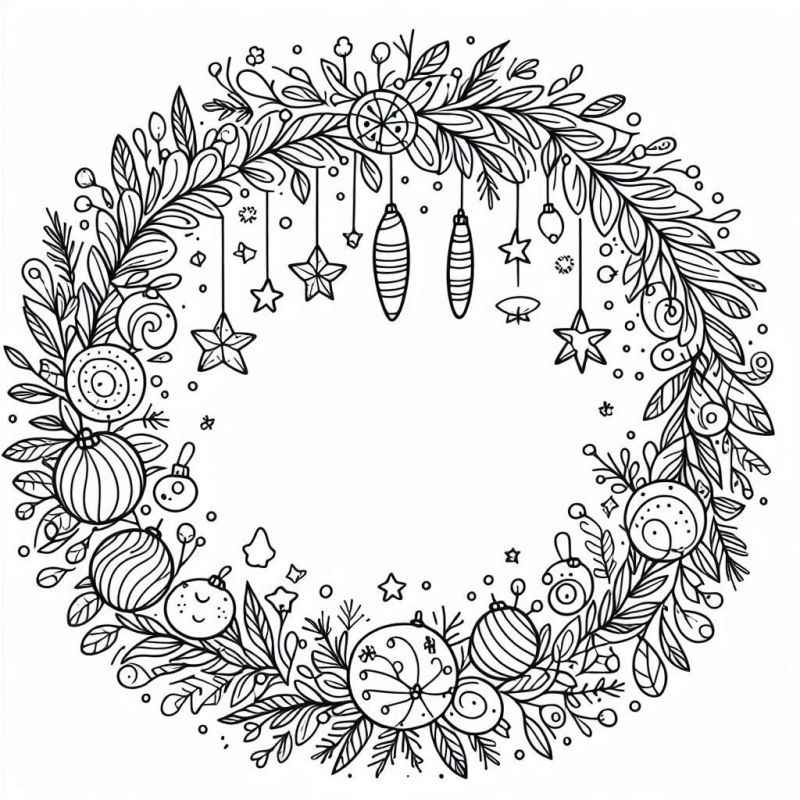 Weihnachten Ausmalbilder 017