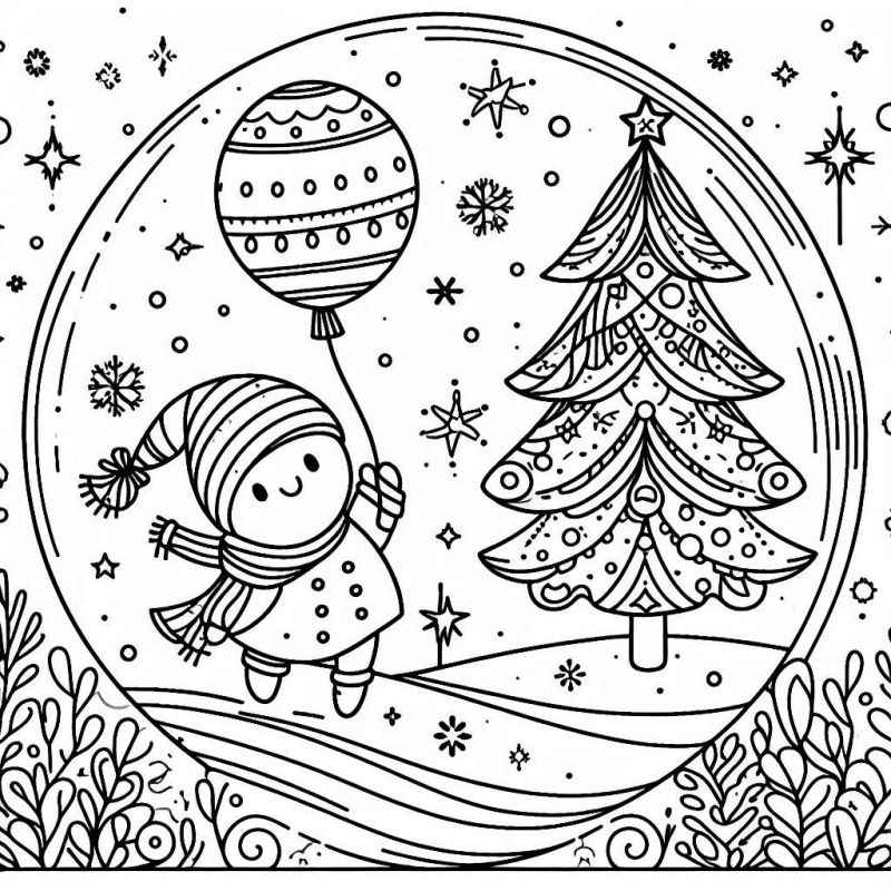 Weihnachten Ausmalbilder 031