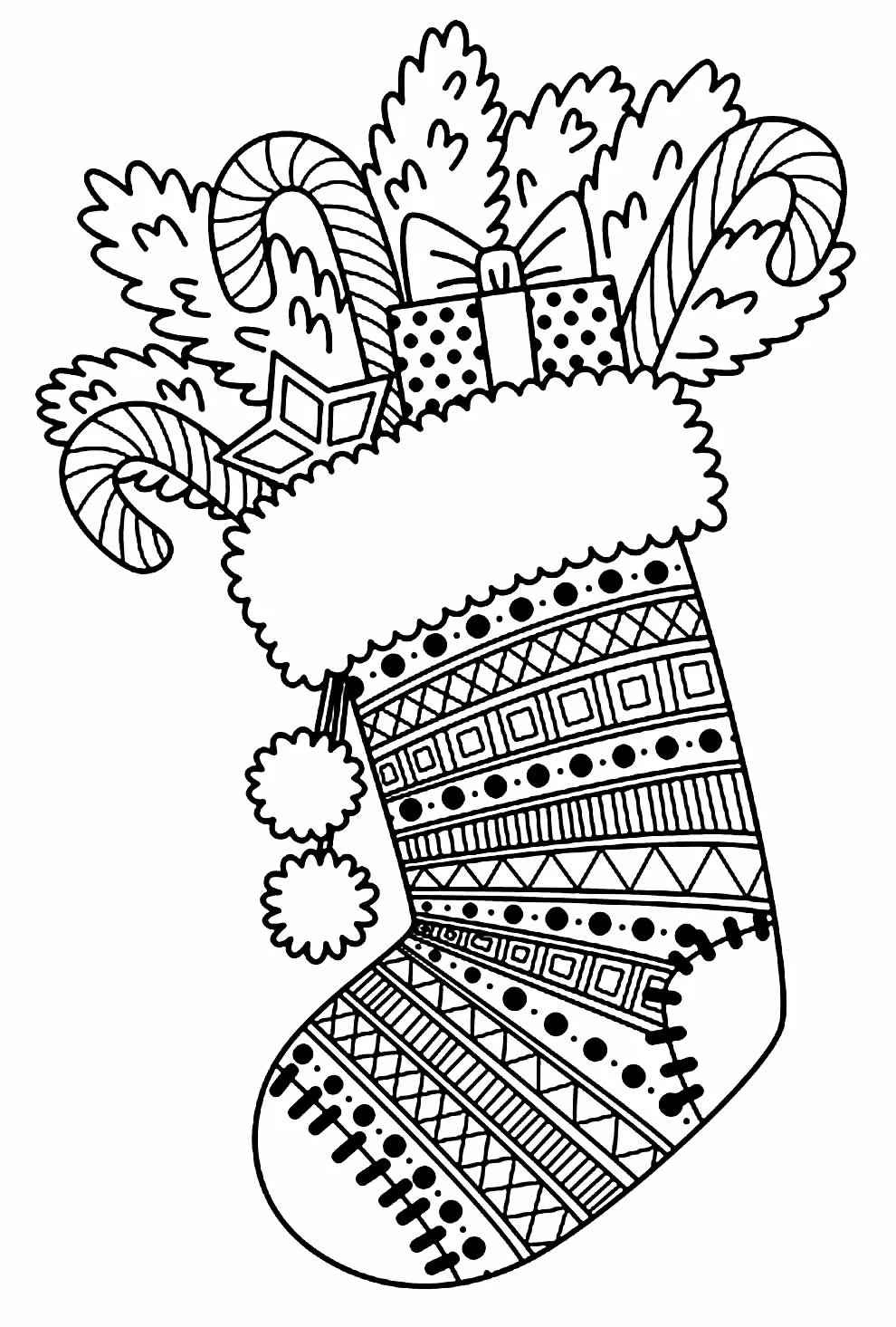 Weihnachten Ausmalbilder 061