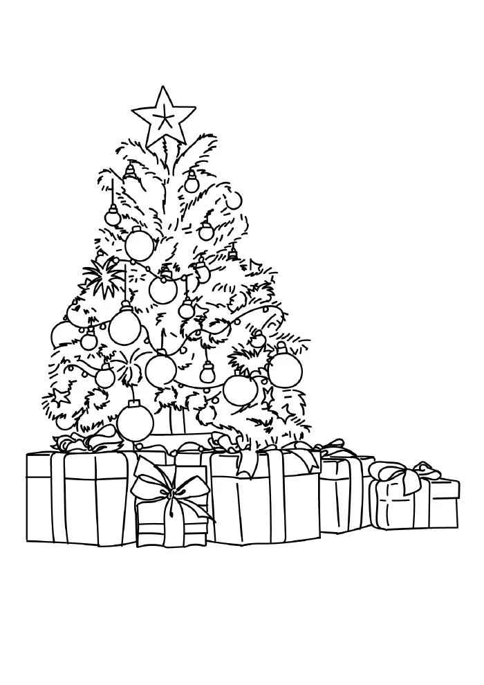 Weihnachten Ausmalbilder 063