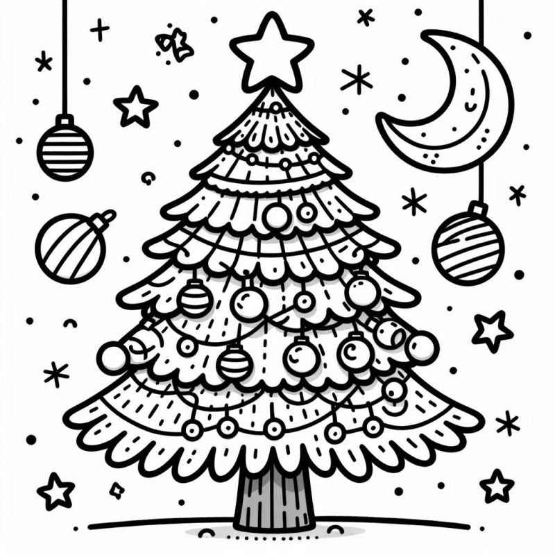 Weihnachten Ausmalbilder 066