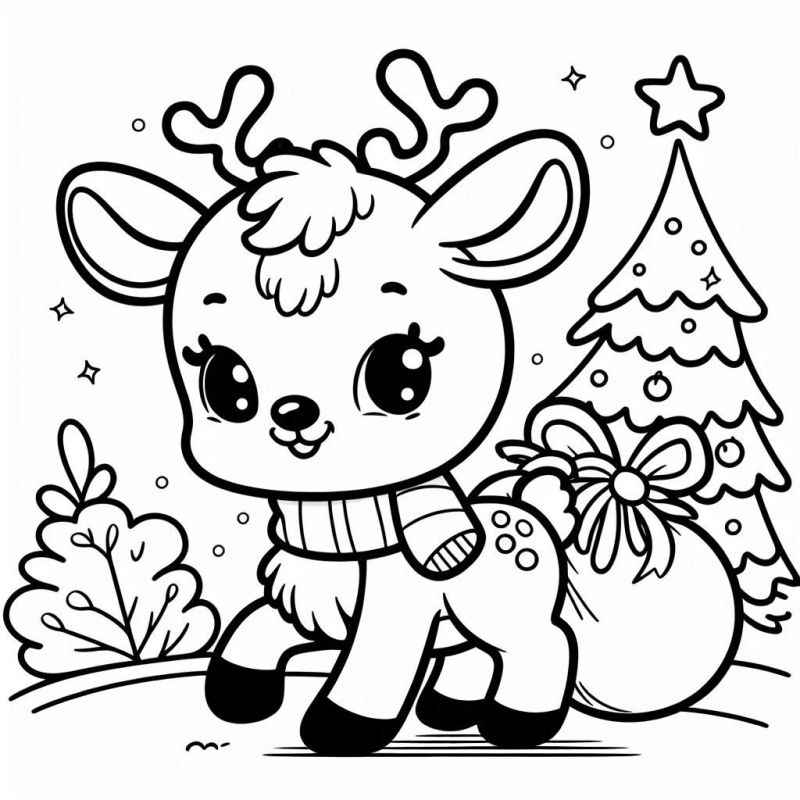 Weihnachten Ausmalbilder 071