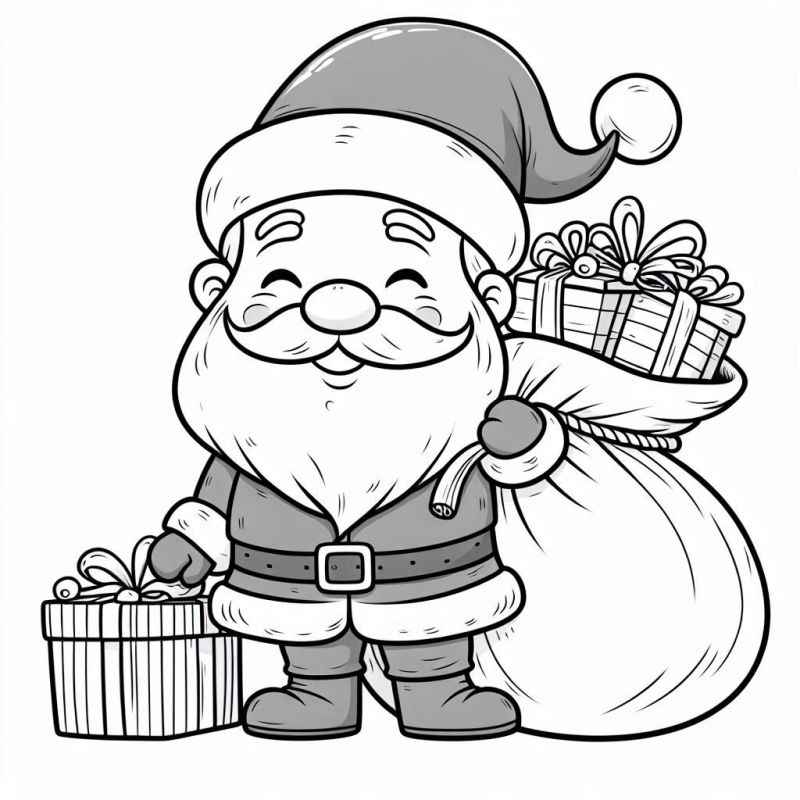 Weihnachten Ausmalbilder 088