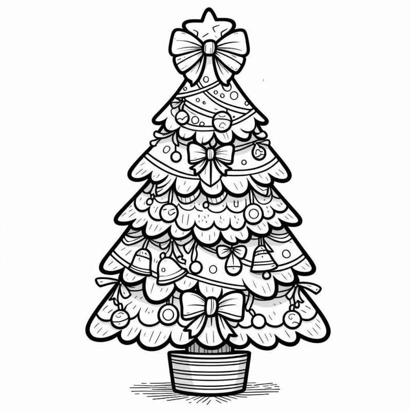 Weihnachten Ausmalbilder 095