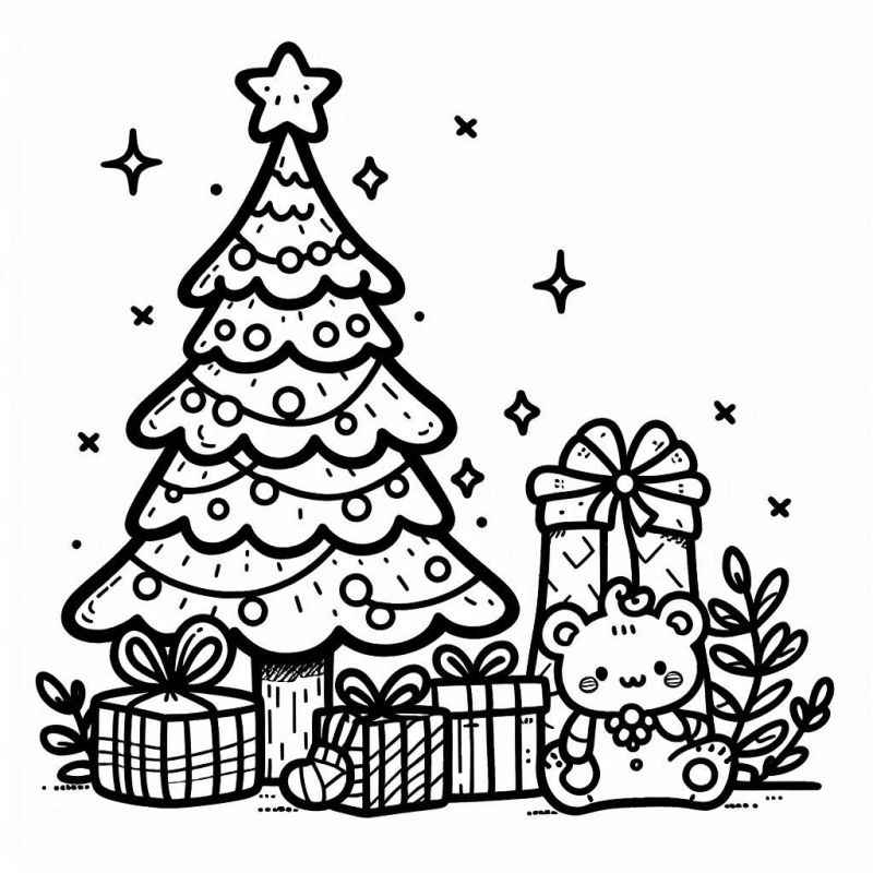 Weihnachten Ausmalbilder 123