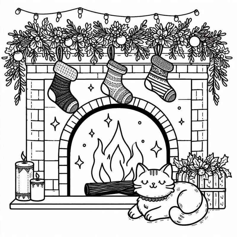 Weihnachten Ausmalbilder 141