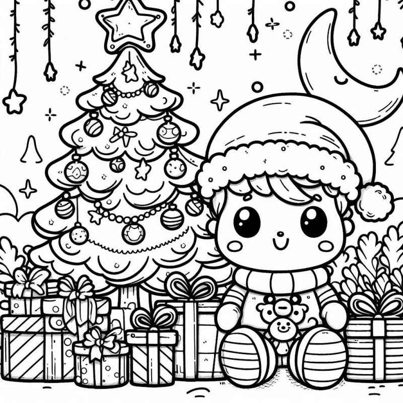 Weihnachten Ausmalbilder 182