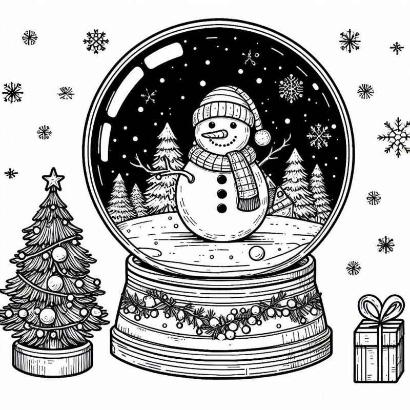 Weihnachten Ausmalbilder 272