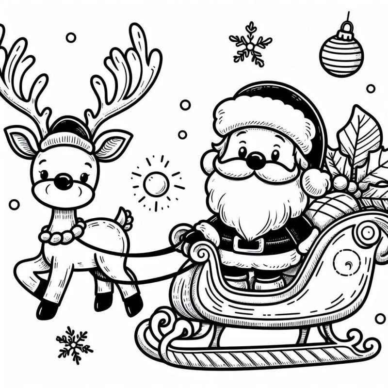 Weihnachten Ausmalbilder 301