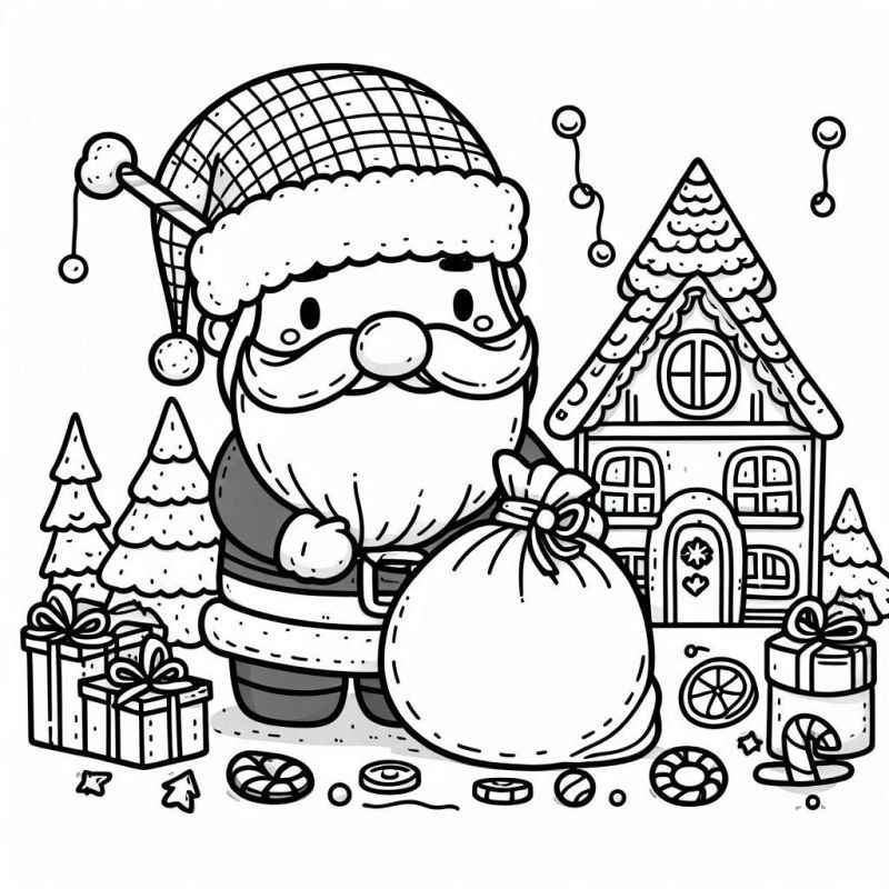 Weihnachten Ausmalbilder 332