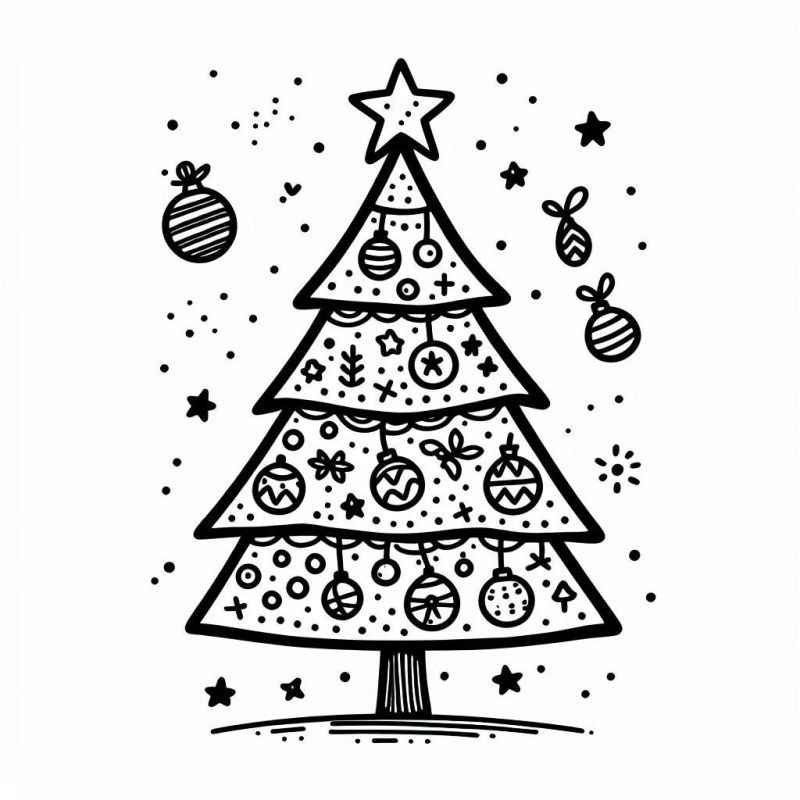 Weihnachten Ausmalbilder 398