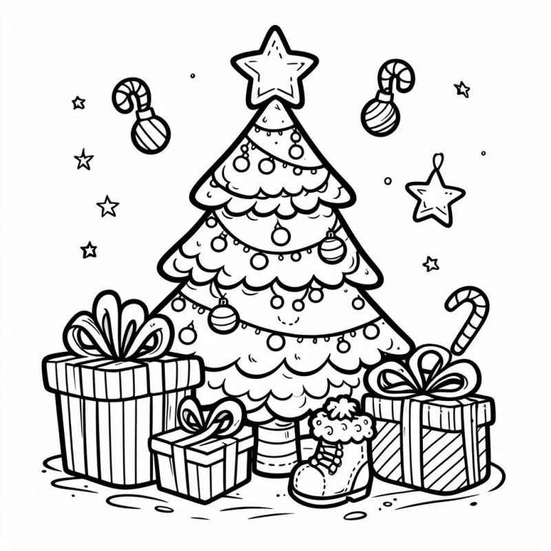 Weihnachten Ausmalbilder 449