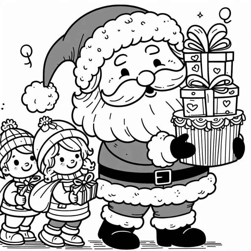 Weihnachten Ausmalbilder 450