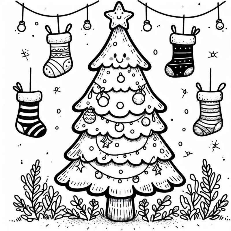 Weihnachten Ausmalbilder 601