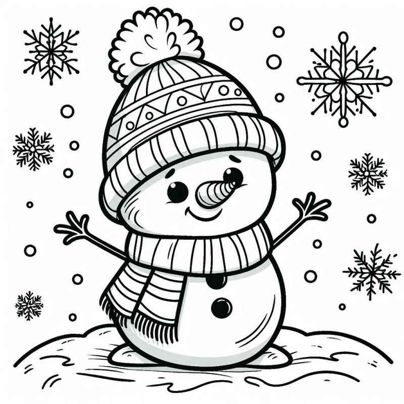 Weihnachten Ausmalbilder 654