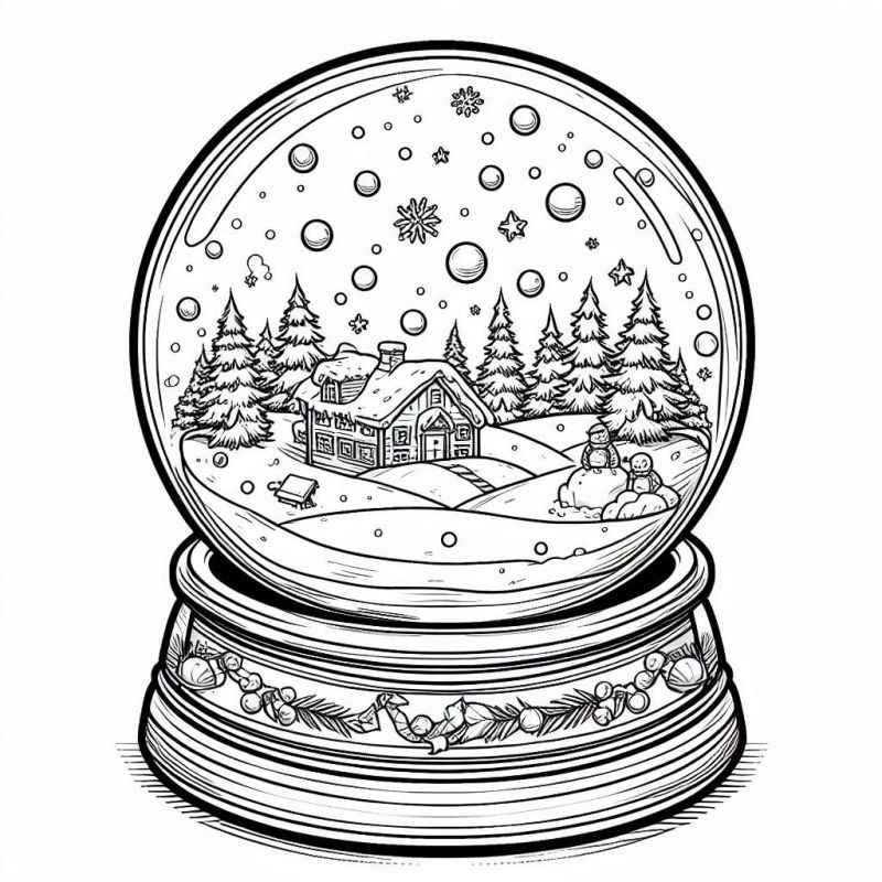 Weihnachten Ausmalbilder 774