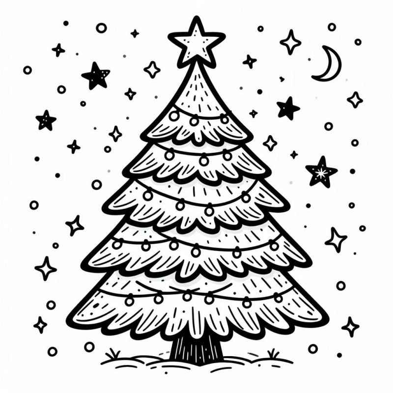 Weihnachten Ausmalbilder 822