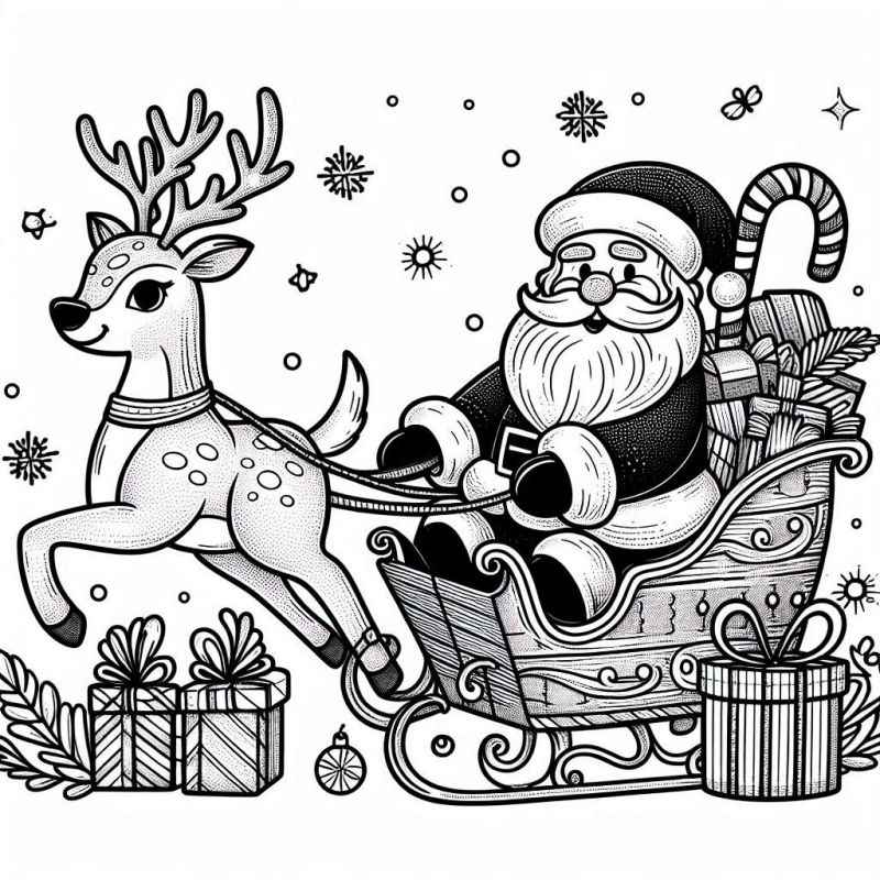 Weihnachten Ausmalbilder 948