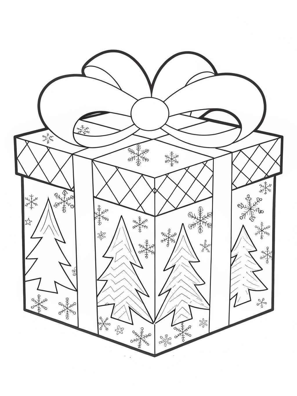 Weihnachtsgeschenke Ausmalbilder 485